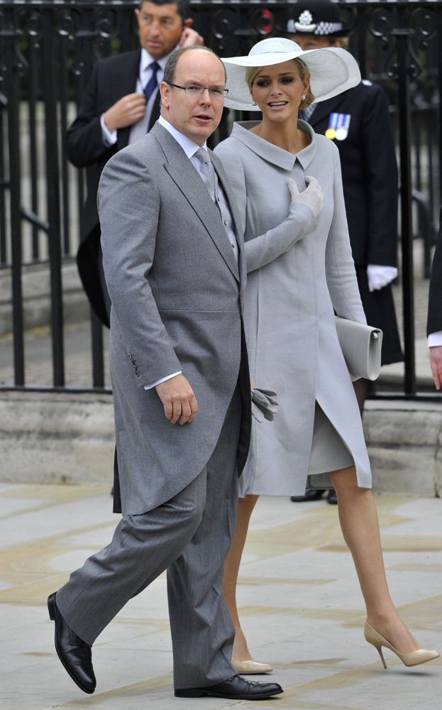 Monaco's Prince Albert and his fiancee arrive at Westminster Abbey in central London