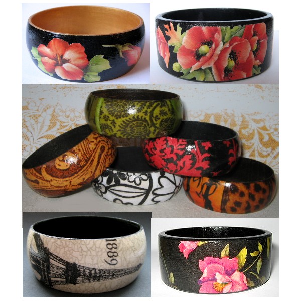 Biżuteria drewniana