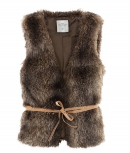 Futrzana kamizelka H&M