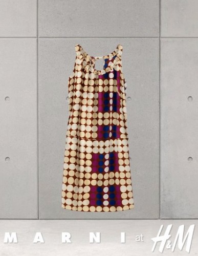 Sukienka Marni dla H&M Sukienka Marni dla H&M