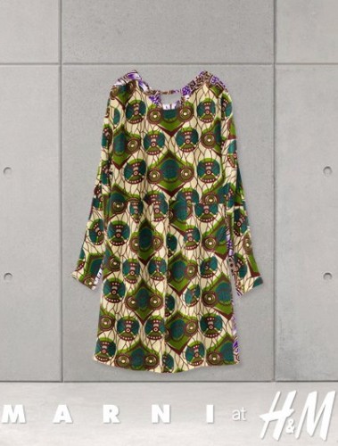 Sukienka Marni dla H&M Sukienka Marni dla H&M