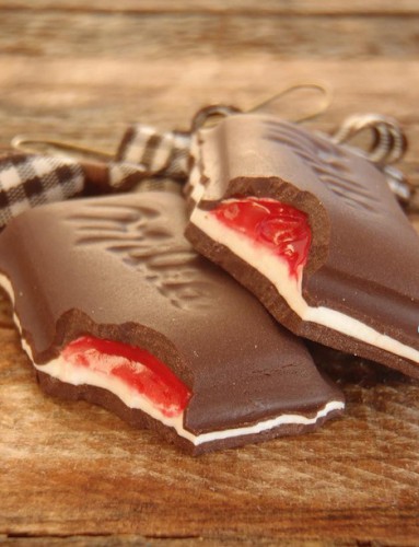 kolczyki z masy plastycznej kolczyki z masy plastycznej