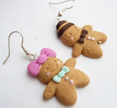 kolczyki z masy plastycznej kolczyki z masy plastycznej