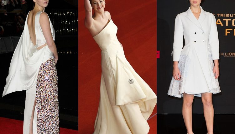 Jennifer Lawrence na premierze "W pierścieniu ognia"