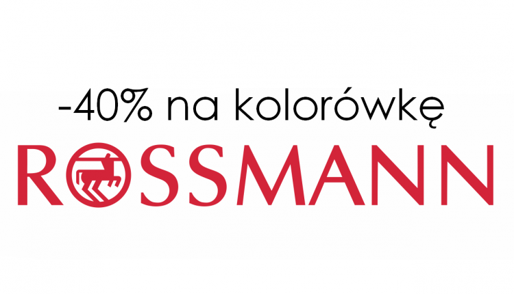 rossmann - 40% na kolorówkę
