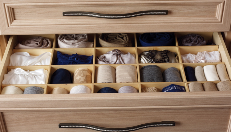 bielizna szafa garderoba majtki staniki